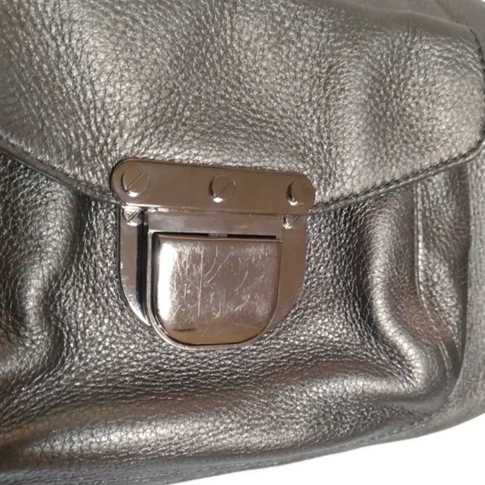 Michael Kors Leather Hobo Shoulder Bag - Picture 3 of 10